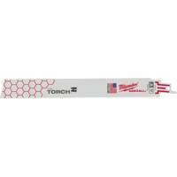 The Torch Sawzall&reg; Blades, Bi-Metal, 10 TPI, 9" L x 1" W Equipex