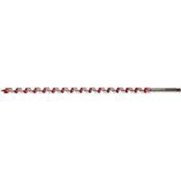 Ship Auger Drill Bit, 11/16" Diameter, 15" Flute, 7/16" Hex Shank Equipex