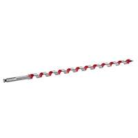 Ship Auger Drill Bit, 3/4" Diameter, 15" Flute, 7/16" Hex Shank Equipex