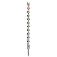Foret &agrave; 2 cannelures pour perceuse &agrave; percussion M/2, 1", Tige SDS-Plus, Carbure Equipex