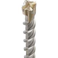 MX4 4-Cutter SDS-Plus Rotary Hammer Drill Bit, 1", SDS-Plus Shank, Carbide Equipex