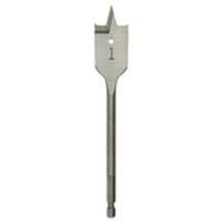Flat Boring Bit, 7/16" Diameter, 1/4" Hex Shank, 6" Length Equipex