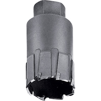 Fraise filet&eacute;e Hawg, Diam&egrave;tre de 3/4", Carbure, Profondeur de la coupe de 2", Tige 3/4" Equipex