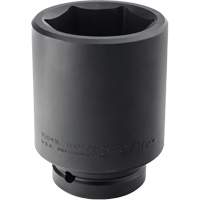 Socket, Impact, 2-9/16", 1" Drive, 6 Points, Deep Equipex