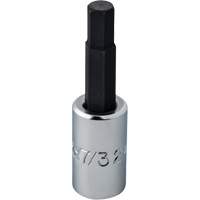Douille, Hexagonale, 1/4" x 1-7/8" lo, Prise 1/4" Equipex