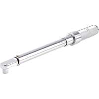 Fixed Head Micrometer Torque Wrench, Click, 3/8" Square Drive, 16-80 ft-lbs. Equipex