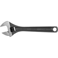 Adjustable Wrench, 10" L, Black Oxide Equipex