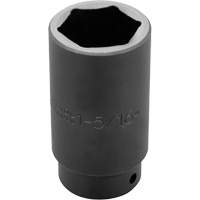 Socket, Impact, 1-5/16", 1/2" Drive, 6 Points, Deep Equipex