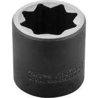 Socket, Impact, 1", 1/2" Drive, 18 Points Equipex