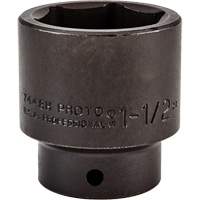 Socket, Impact, 1-1/2", 1/2" Drive, 6 Points Equipex