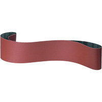 Cloth Belt, 4" W x 36" L, Aluminum Oxide, 80 Grit Equipex