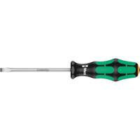Tapered Slotted Screwdriver, 0.8 mm, 7-3/4" L, Plastic Handle Equipex