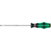 Slotted Screwdriver, 1/4" Tip, Round, 9-3/4" L, Plastic Handle Equipex