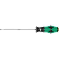 Slotted Screwdriver, 4 mm Tip, Round, 9-3/4" L, Plastic Handle Equipex
