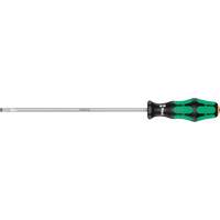 Slotted Screwdriver, 1/4" Tip, Round, 12" L, Plastic Handle Equipex