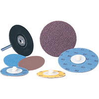 Standard Abrasives Quick-Change Disc, 2" Dia., 36 Grit, Aluminum Oxide Equipex
