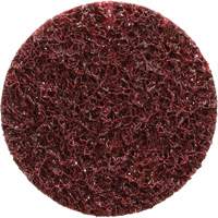 Disque de conditionnement de surface &agrave; remplacement rapide Standard Abrasives, 2" dia., Grain Moyen, Oxyde d'aluminium Equipex