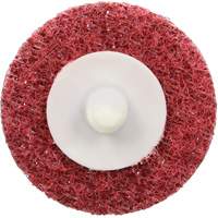 Disque de conditionnement de surface &agrave; remplacement rapide Standard Abrasives, 2" dia., Grain Moyen, Oxyde d'aluminium Equipex