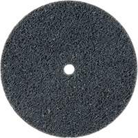 Meule homog&egrave;ne &agrave; faible densit&eacute; de s&eacute;rie 500 Standard Abrasives, 3" x 1/4", Arbre de 1/4", Grain de Fin, Carbure de silicium Equipex
