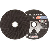 Zipcut Reinforced Cut-Off Wheel, 6" x 3/64", 7/8" Arbor, Type 1, Aluminum Oxide, 10200 RPM Equipex