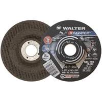 XCAVATOR Grinding Wheel, 4-1/2" x 1/4", 7/8" Arbor, Zirconium, Type 27 Equipex