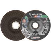 FLEXCUT Grinding Wheel, 5", 60 Grit, Aluminum Oxide, 7/8", 12200 RPM, Type 29 Equipex