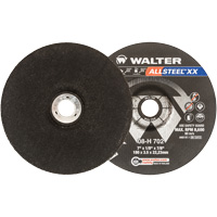 Allsteel XX Depressed Centre Grinding Wheels, 7" x 1/8", 7/8" Arbor, Type 27 Equipex