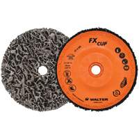 FX Cleaning Cup Disc, 5" Dia., Aluminum Oxide Equipex