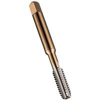 Taraud machine pour tuyau, 1"-8, 4 cannelures, 130 mm lo, Conique, Acier rapide Equipex