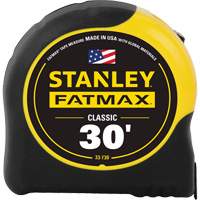 Ruban &agrave; mesurer classique FatMax, 1-1/4" x 30', Marques de goujon Imp&eacute;rial Equipex
