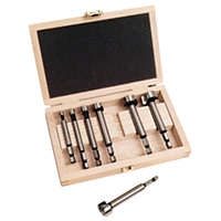 Woodpecker Forstner Bit Kits in a Wooden Box, 7 Pieces, High Carbon Steel Equipex