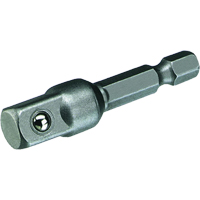 Adaptateur de douille, 1/4" Prise, Dimension m&acirc;le 3/8", Sph&eacute;rique, 2" lo Equipex