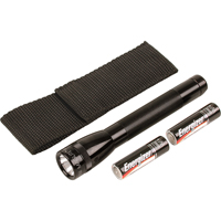 Lampes de poche Mini, Incandescente, 14 lumens, Piles AA Equipex
