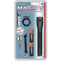 Lampes de poche Mini, Incandescente, 14 lumens, Piles AA Equipex