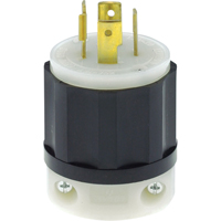 Industrial Grade Locking Device, Nylon, 20 Amps, 125 V/250 V, L14-20P Equipex