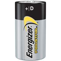 Alkaline Industrial Batteries, D, 1.5 V Equipex