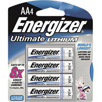 Batteries au lithium, AA, 1,5 V Equipex