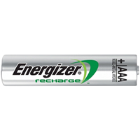 Rechargeable NiMH Batteries, AAA, 1.2 V Equipex