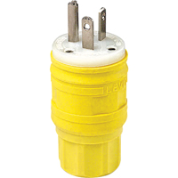 Pris &agrave; lames droites &eacute;tanche Wetguard, Plastique, 20 A, 250 V Equipex