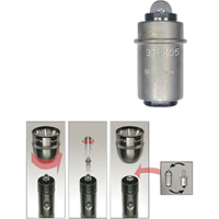 Mini&reg; Flashlights, LED, 97 Lumens, AA Batteries Equipex