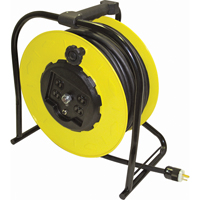 Hand-Wind Electric Cable Reels, 12", 15 A Equipex