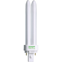 Tubes fluorescents compacts - Universel, 26 W, T4X2, 2700 K Equipex