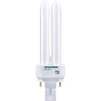 Dulux&reg; D/E Double-Tube Compact Fluorescent Lamp, D (T4), 13 W, 4100 K, G24Q-1 Base, 20000 hrs. Equipex