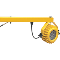 Lampes DEL pour quais de chargement - Robustes, 300 W, Ampoule DEL, Bras 24" Equipex