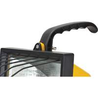Twin-Head Work Light, Halogen, 500 W, 16000 Lumens, Steel Housing Equipex