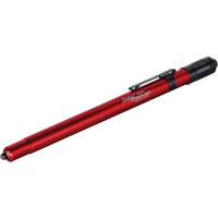 Stylus&reg; Pen Light, LED, 11 Lumens, Aluminum Body, AAAA Batteries, Included Equipex
