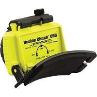 Double Clutch USB Headlamp, LED, 125 Lumens, 3.5 Hrs. Run Time, Rechargeable Batteries Equipex