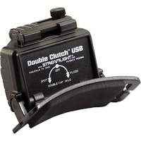 Double Clutch USB Headlamp, LED, 125 Lumens, 3.5 Hrs. Run Time, Rechargeable Batteries Equipex