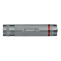 G45 Flashlight, LED, 385 Lumens, AAA Batteries Equipex