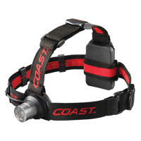 HL5 Headlamp, LED, 175 Lumens, 3.25 Hrs. Run Time, AAA Batteries Equipex
